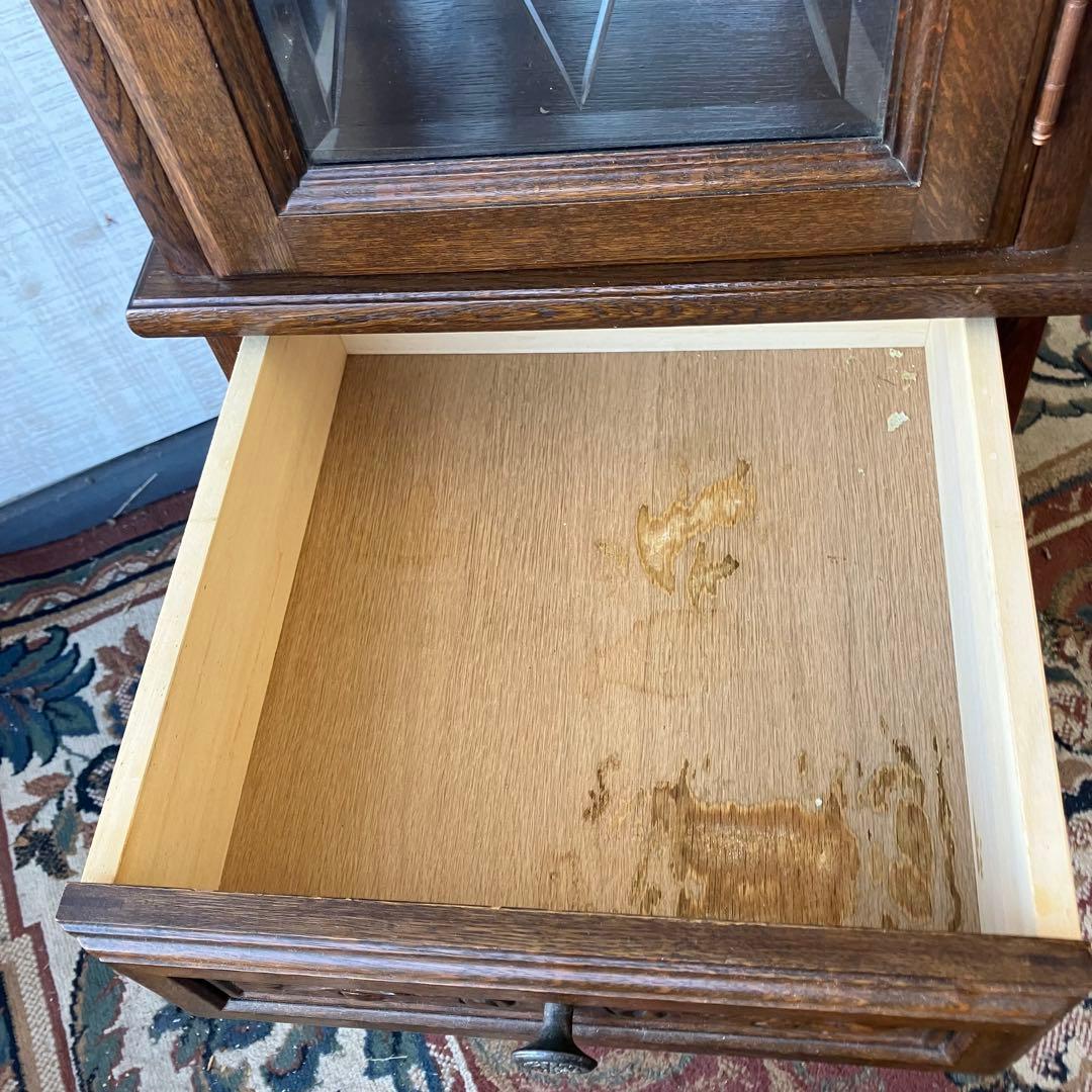 昭和レトロ シチズン クリストロン ホールクロック 柱時計 飾り棚ショーケース