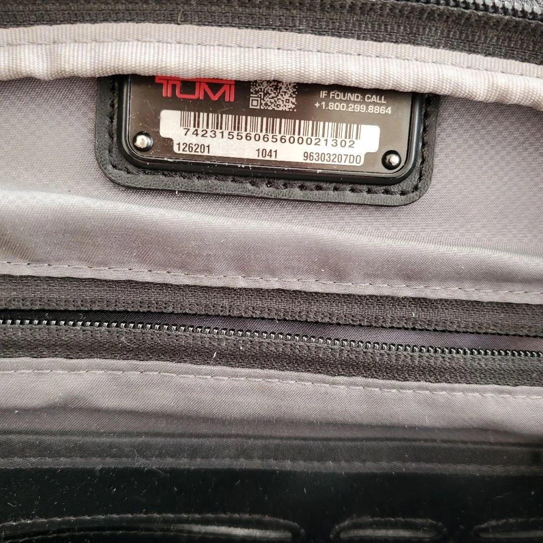 ⭐良品⭐TUMI ブラック オールレザー ビジネスバッグ バックパック