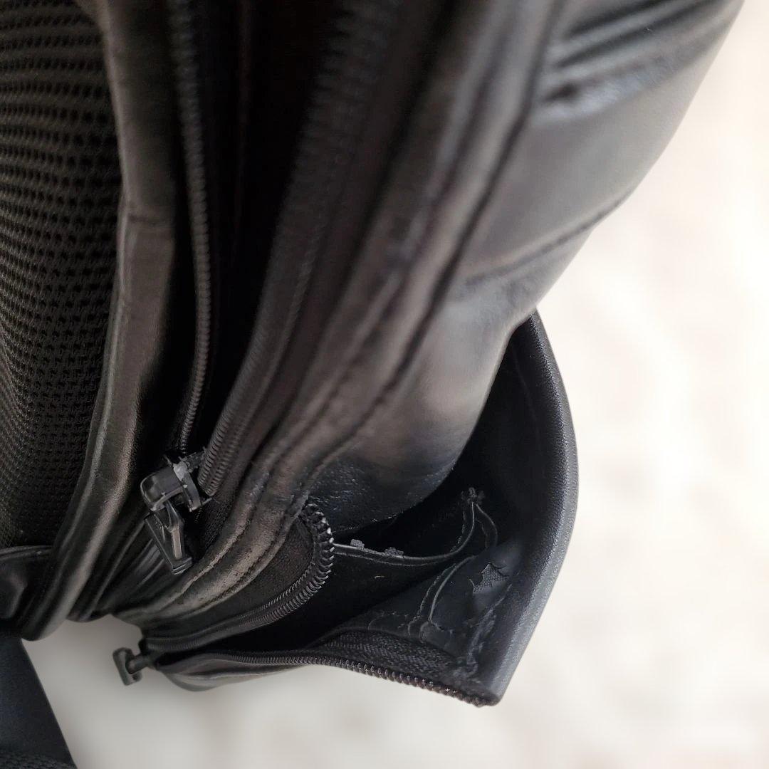 ⭐良品⭐TUMI ブラック オールレザー ビジネスバッグ バックパック