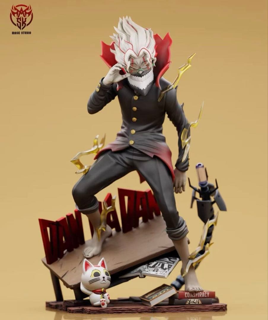 ダンダダン Mask 高倉健 フィギュア ガレージキット スタチュー