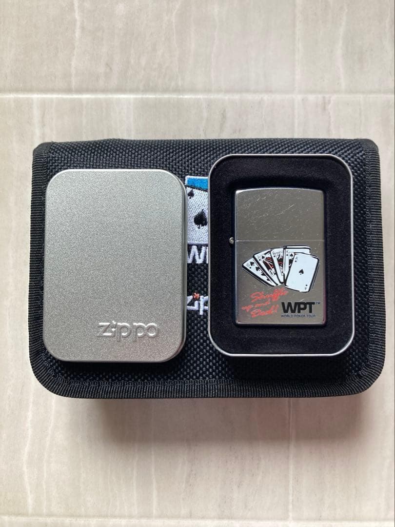トランプ WPT Zippo LIGHTER PLAYING CARDS set