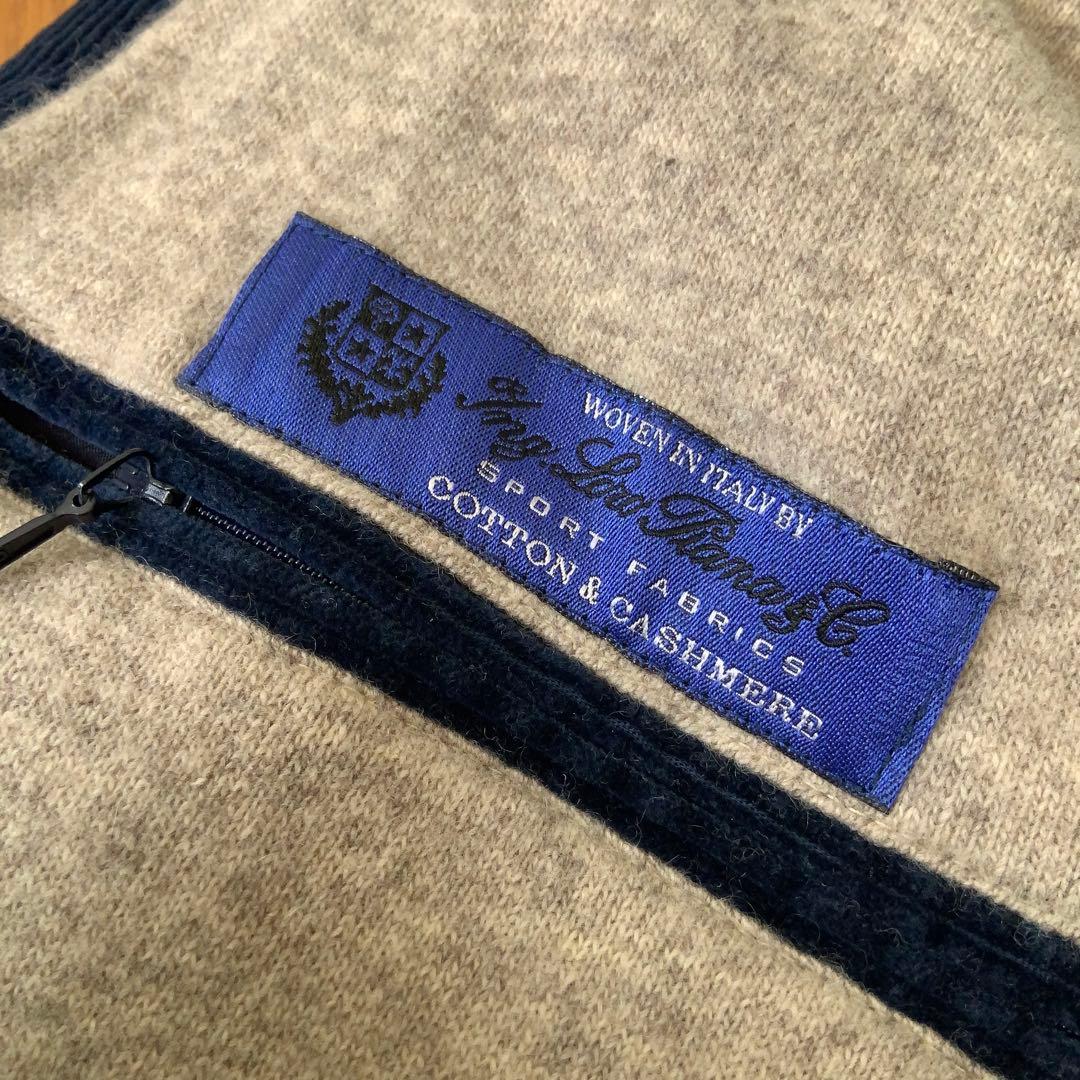 Valstar ヴァルスター ブルゾン 48 コットンカシミヤ 伊製 ネイビー