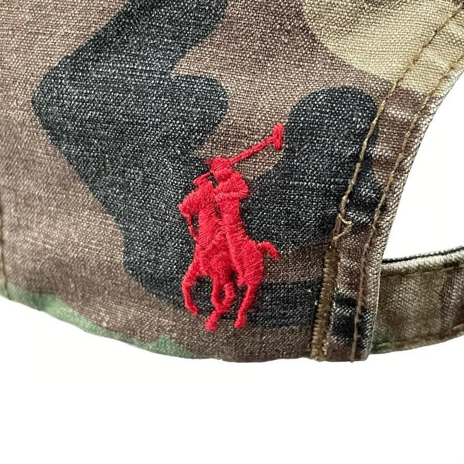 POLO RALPH LAUREN TIGER ベースボールキャップ 刺繍 ロゴ