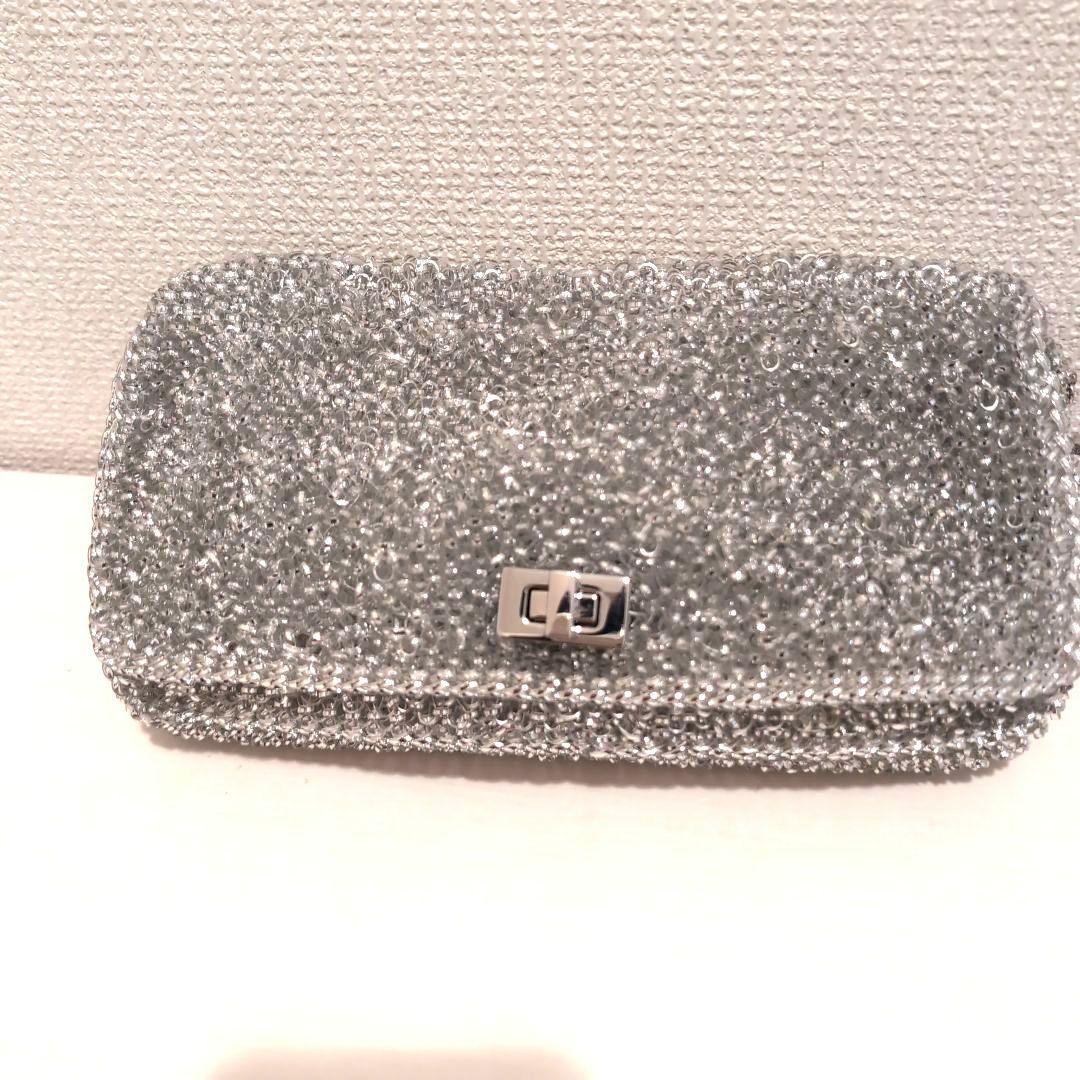 アンテプリマ　ワイヤーバッグ　ルケット　シルバー