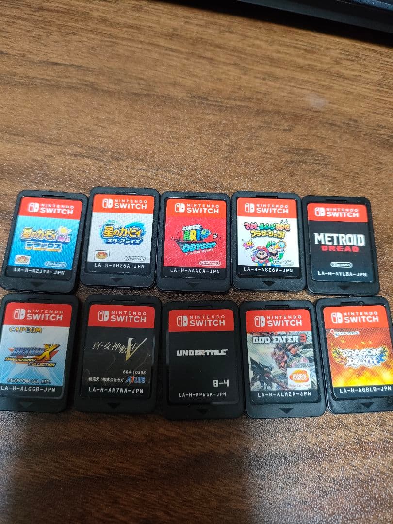 NintendoSwitch本体 ゲーム10枚 microSD メリケンサック