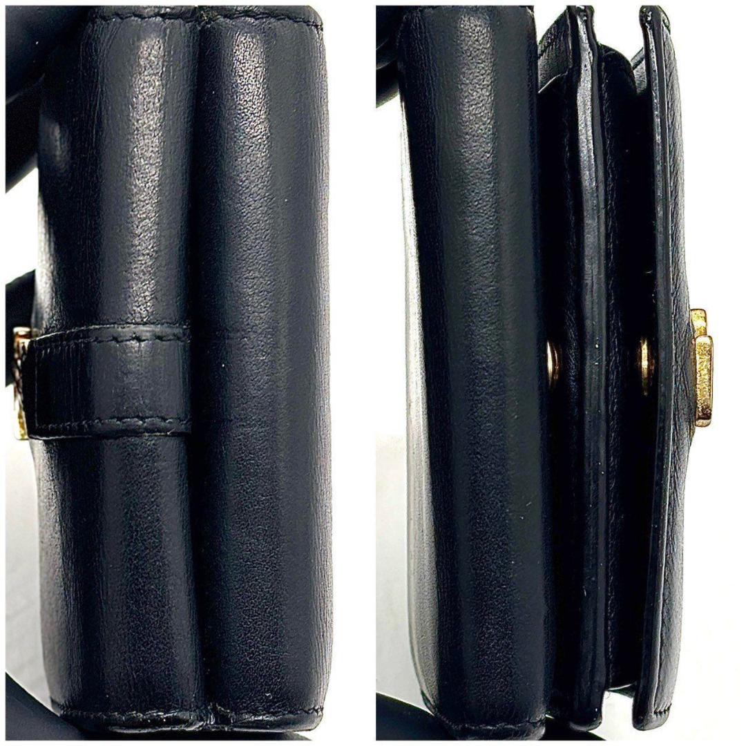 ✨*中様 サンローランパリ 三つ折り財布 タイニーウォレット カサンドラ 黒