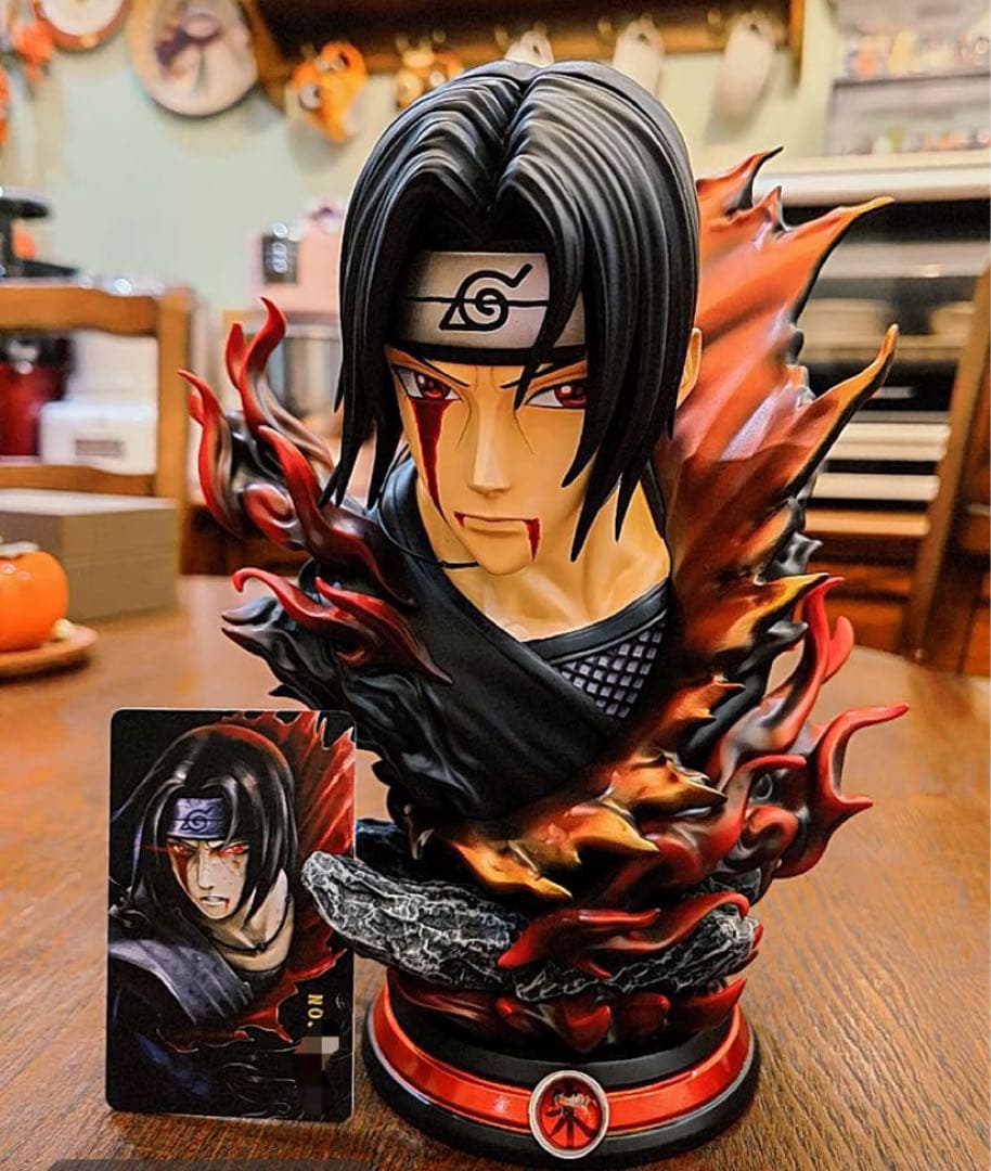 NARUTO ナルトうちは イタチ 1/3ガレージキット ガレキ スタチュー①⑦