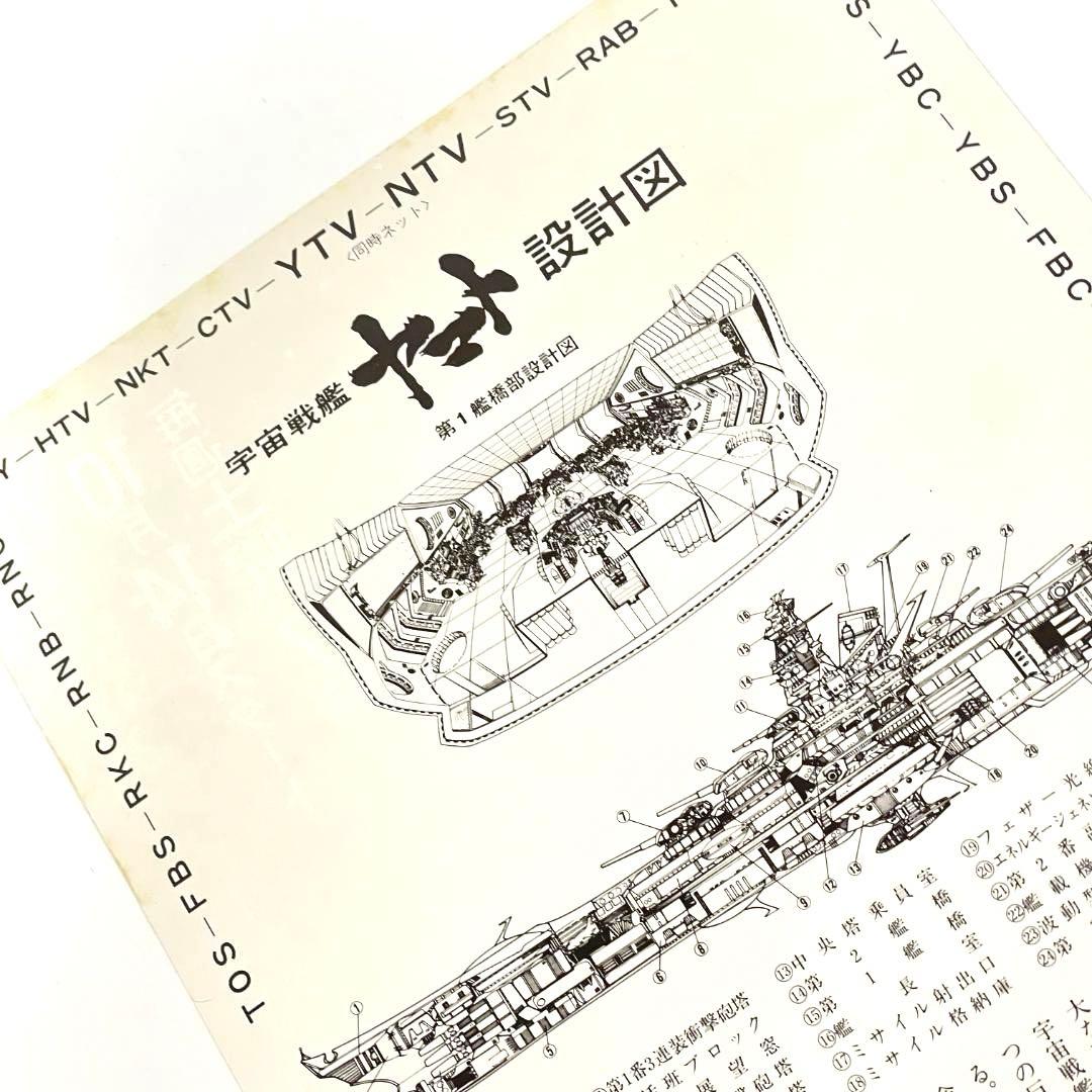 映画 宇宙戦艦ヤマト B5サイズ 映画チラシ 4種セット