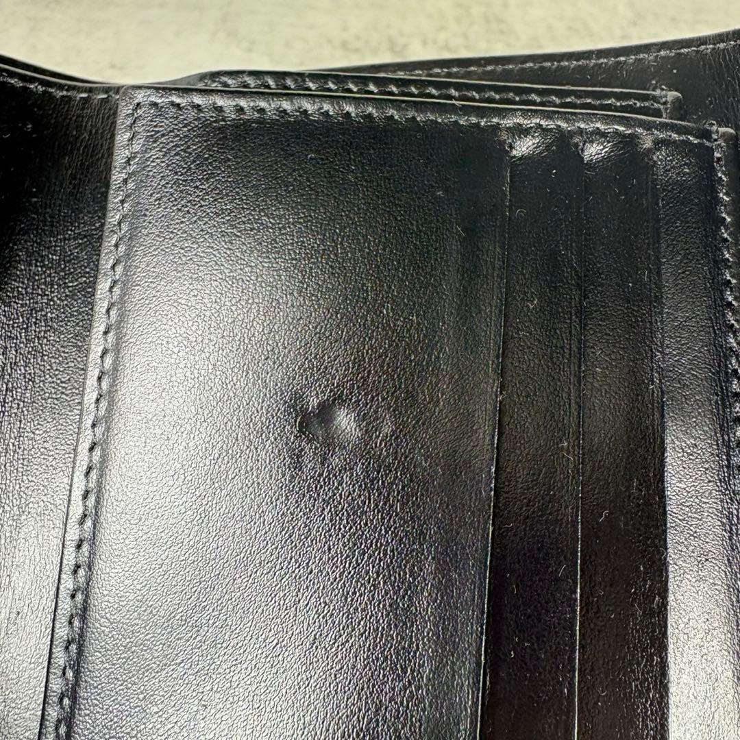 CHANEL シャネル　マトラッセ　ラムスキン　三つ折り　財布　ケース