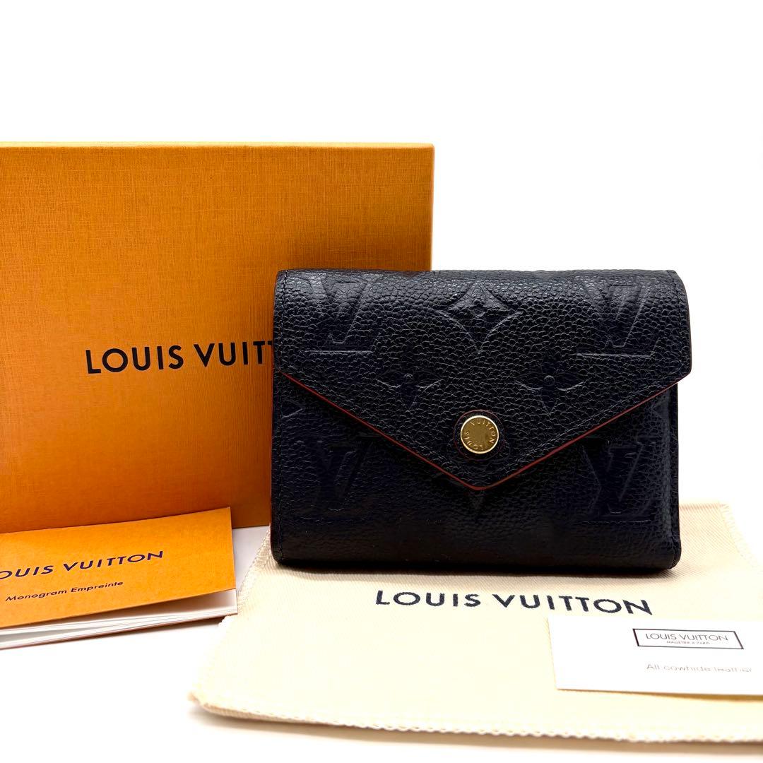 【極美品】ルイヴィトン ヴィクトリーヌ アンプラント マリーヌルージュ