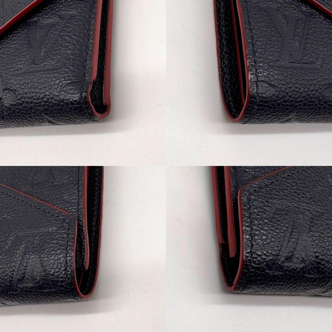 【極美品】ルイヴィトン ヴィクトリーヌ アンプラント マリーヌルージュ