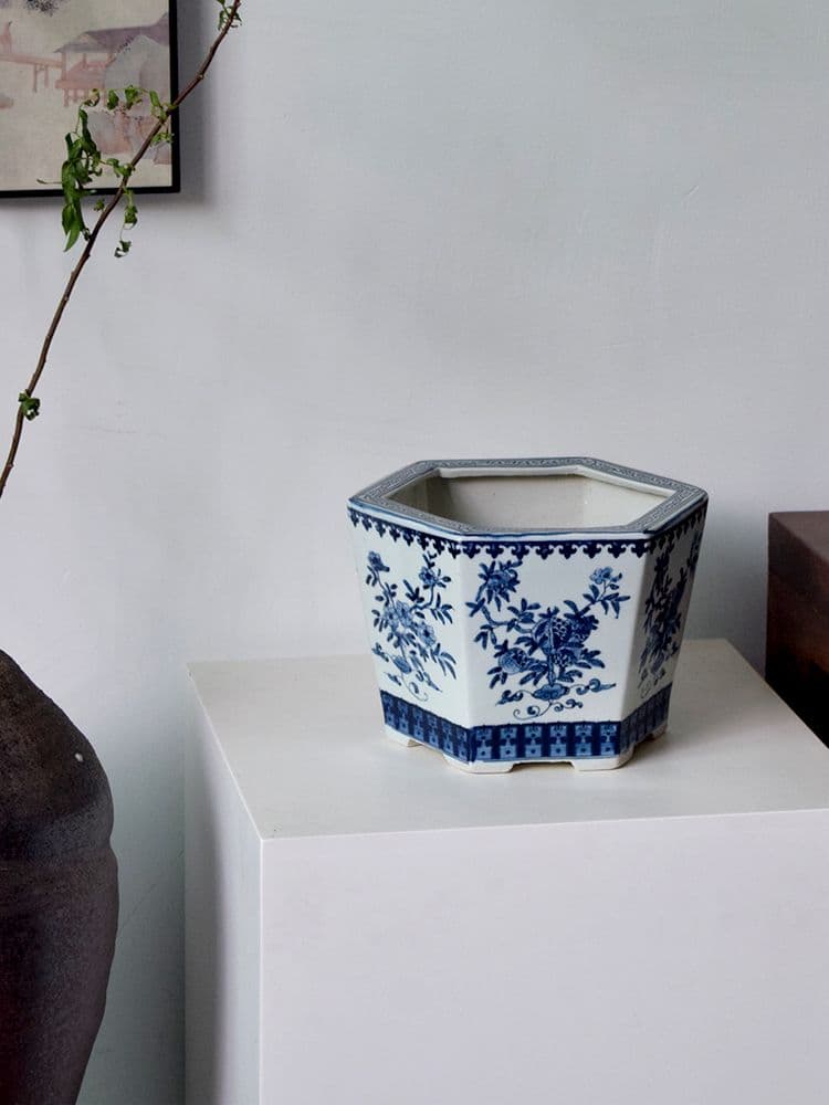 サバざくろの鉢盆栽鉢 中国鉢 植木鉢 多肉植物鉢 小品盆栽鉢 山野草鉢