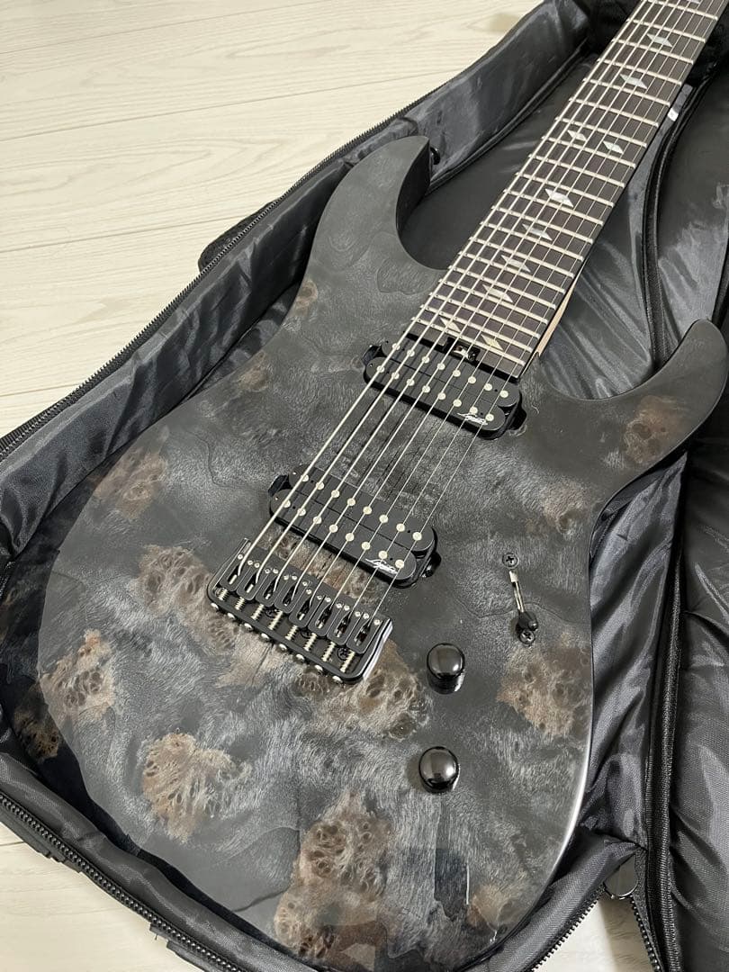 Legator NINJA N8SS -Black Burl- ギター 8弦