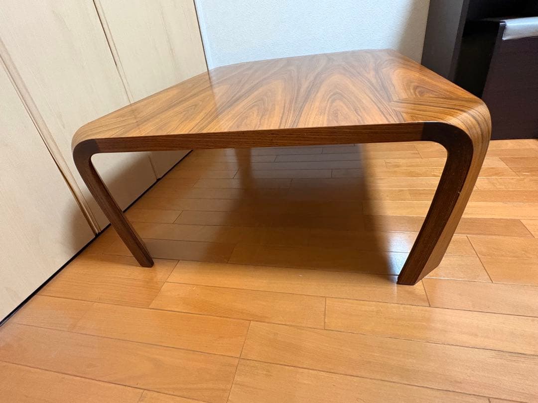 ◆ 天童木工 TENDO ◆ ローテーブル レトロ 曲木 乾三郎 座卓 高級家具