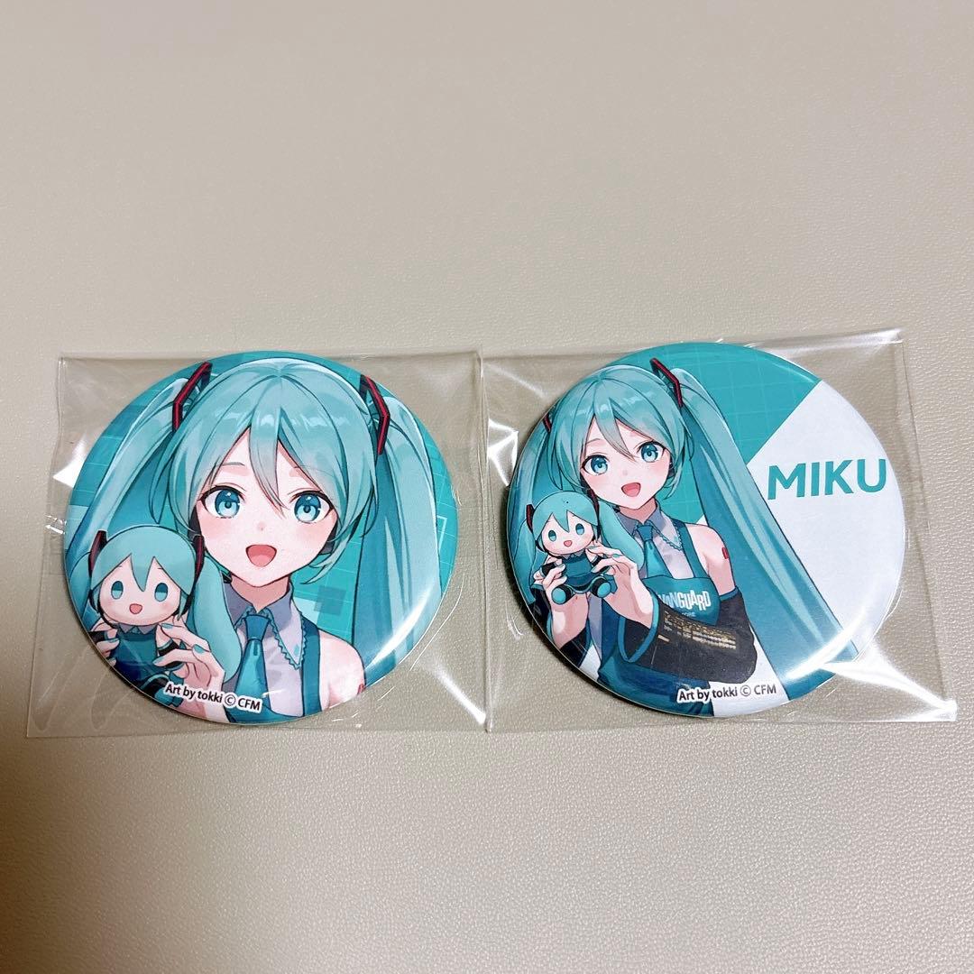 初音ミク ヴィレッジヴァンガード ヴィレヴァン 丸型 缶バッジ セット