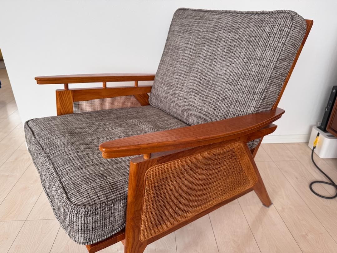 ACME Furniture ウィッカー ラウンジチェア