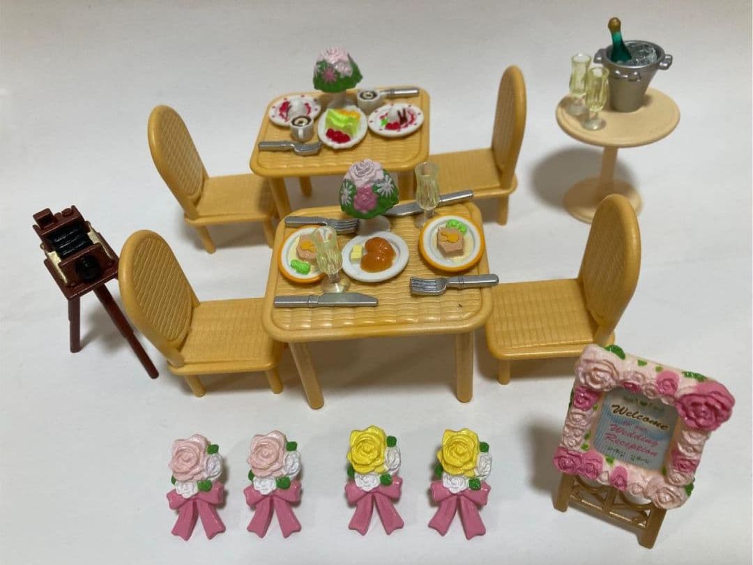 【超激レア・超美品】パーティーレストランセット＊シルバニア