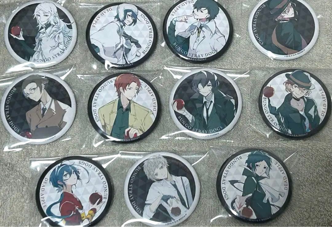 文スト DEADAPPLE 入場特典缶バッジ 春河35 コンプリート