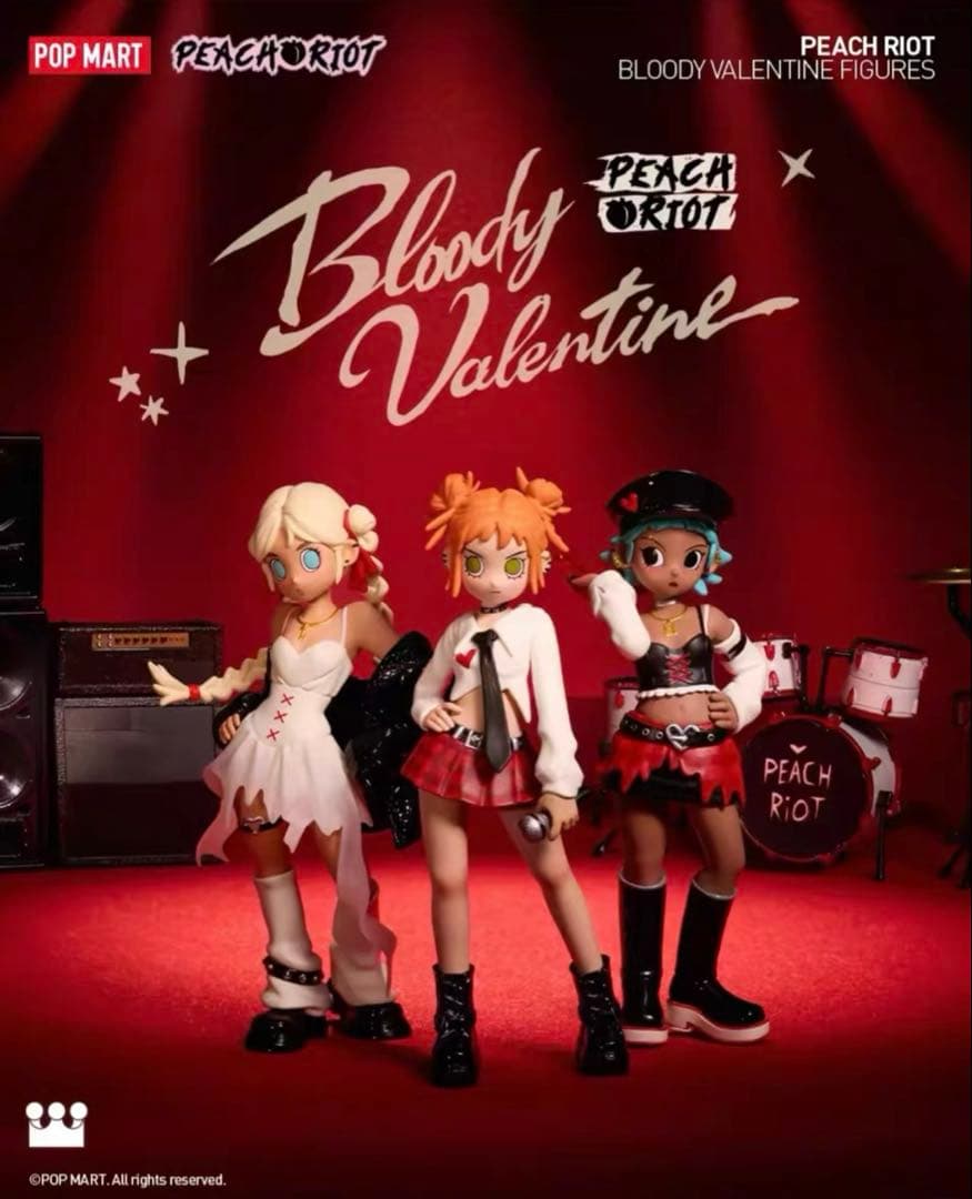 その他 POPMART PEACH RIOT Bloody Valentine