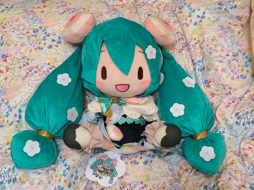 初音ミク マジカルミライ 2021 ふわふわぬいぐるみ(LL）ふわぷち タグ付き