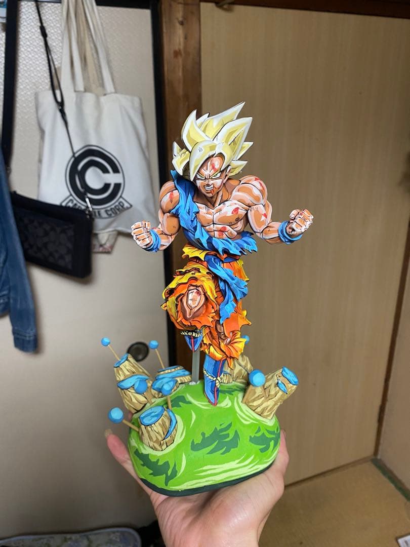 ジャンプ50周年　リペイント　孫悟空　ドラゴンボール　フィギュア　一番くじ