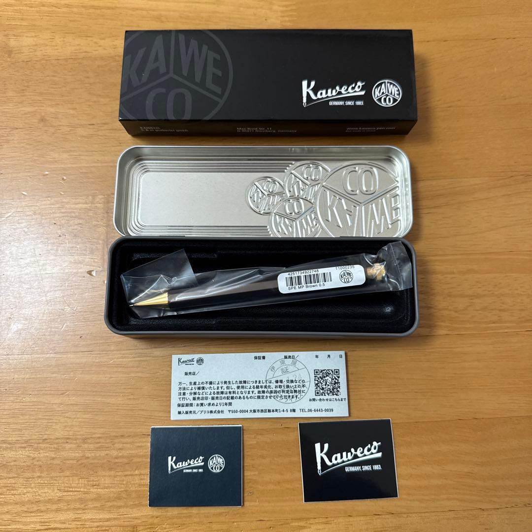 新品 限定 kaweco 伊東屋 カヴェコ スペシャル オリーブブラウン 箱付き