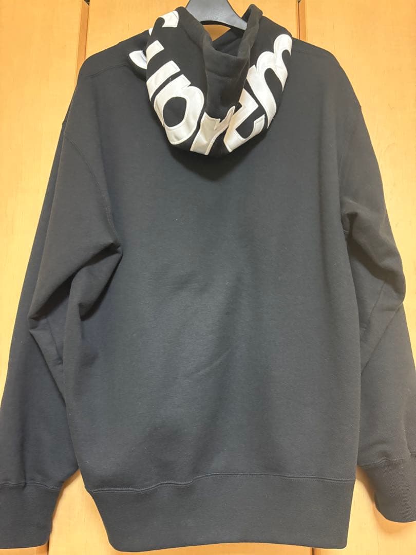 Supreme フード付きスウェット ブラック