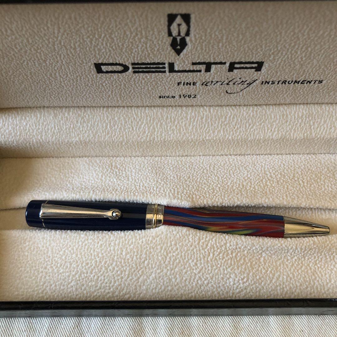 デルタ　ビンテージ　イルジオーネ　万年筆・ボールペンのセット