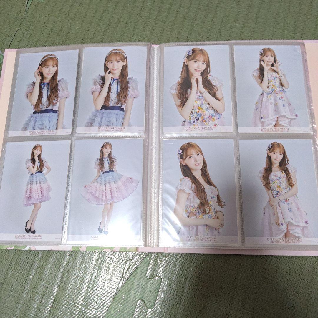 宮脇咲良　HKT卒コングッズ☆メモリアル生写真132枚フルコンプセット