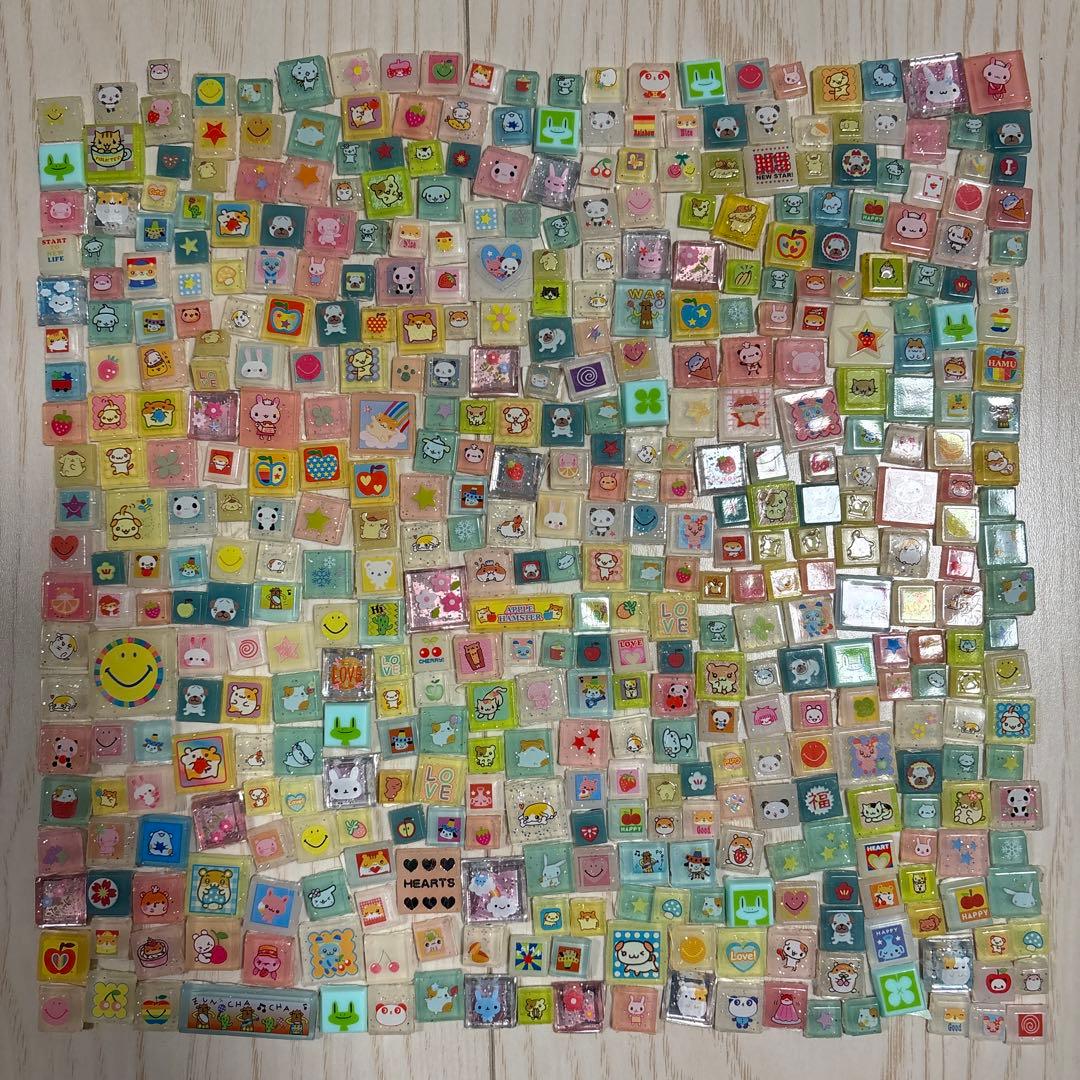 平成レトロ　タイルシールセット450点以上