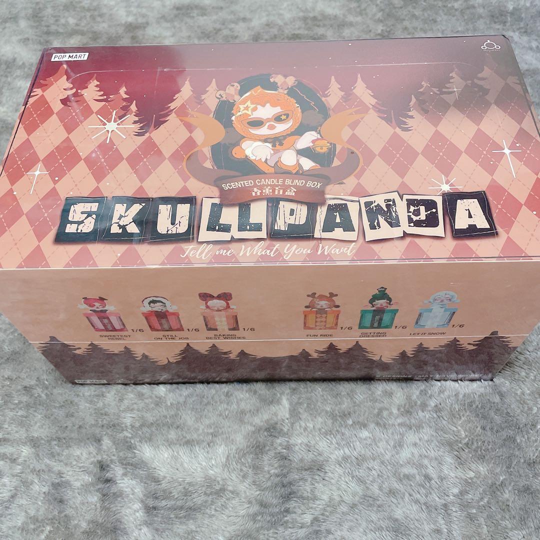 土日限定割引 ★ シュリンク未開封　スカルパンダ　キャンドル　アソートBOX