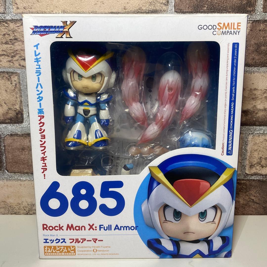 ねんどろいど　685　エックス　フルアーマー ロックマン　メガマン