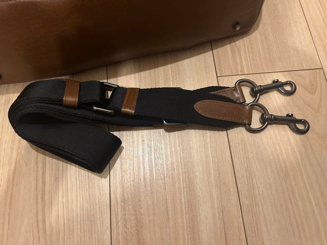 COACH コーチ 2way メトロポリタン ビジネスバッグ 茶