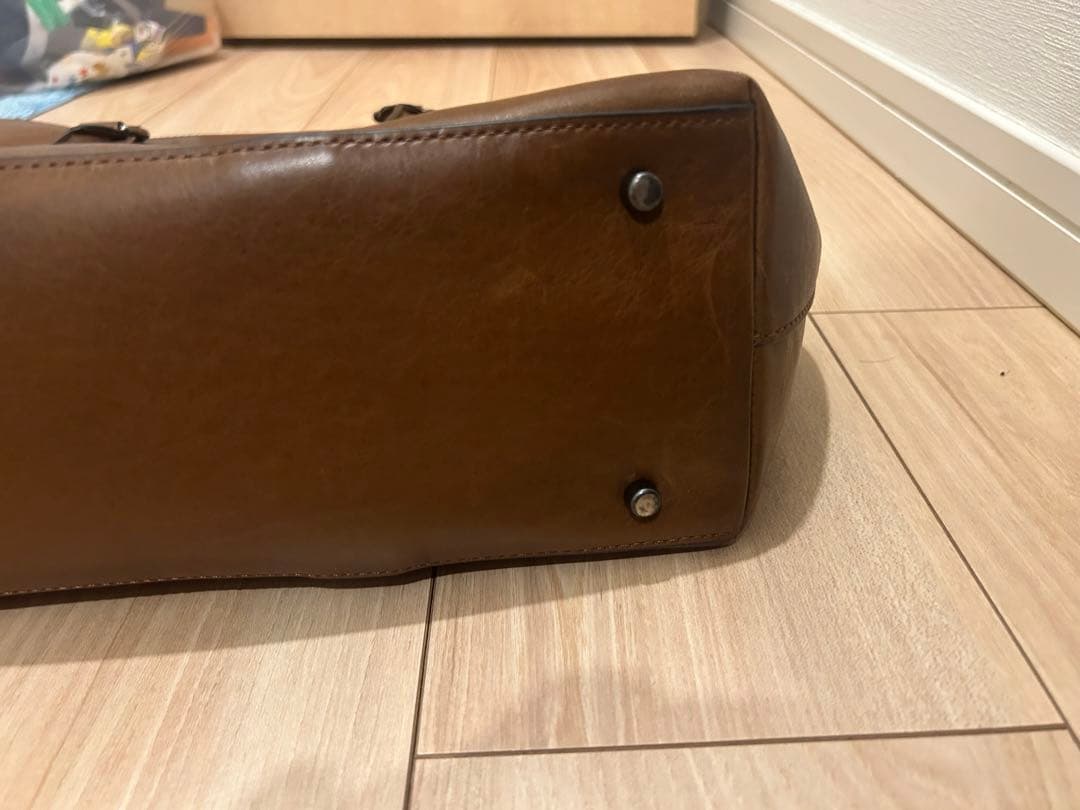 COACH コーチ 2way メトロポリタン ビジネスバッグ 茶