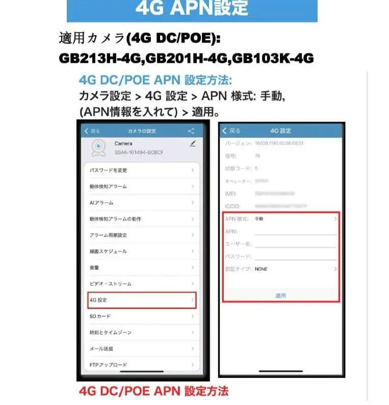 Genbolt GB213-4G LTE防犯カメラ 新品