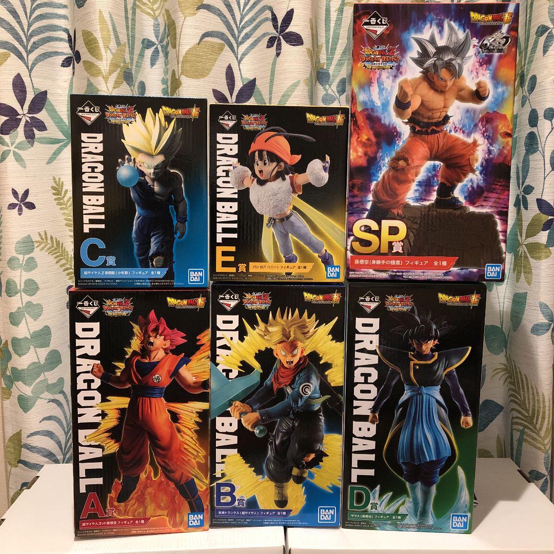 ドラゴンボール　ドッカンバトル　一番くじ　ザマス　パン　孫悟飯　悟空　フィギュア