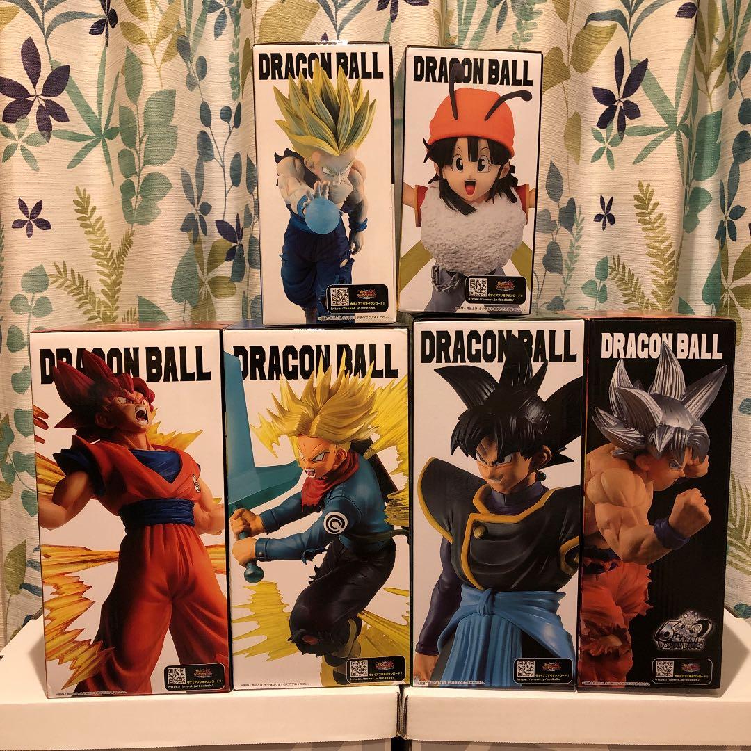ドラゴンボール　ドッカンバトル　一番くじ　ザマス　パン　孫悟飯　悟空　フィギュア
