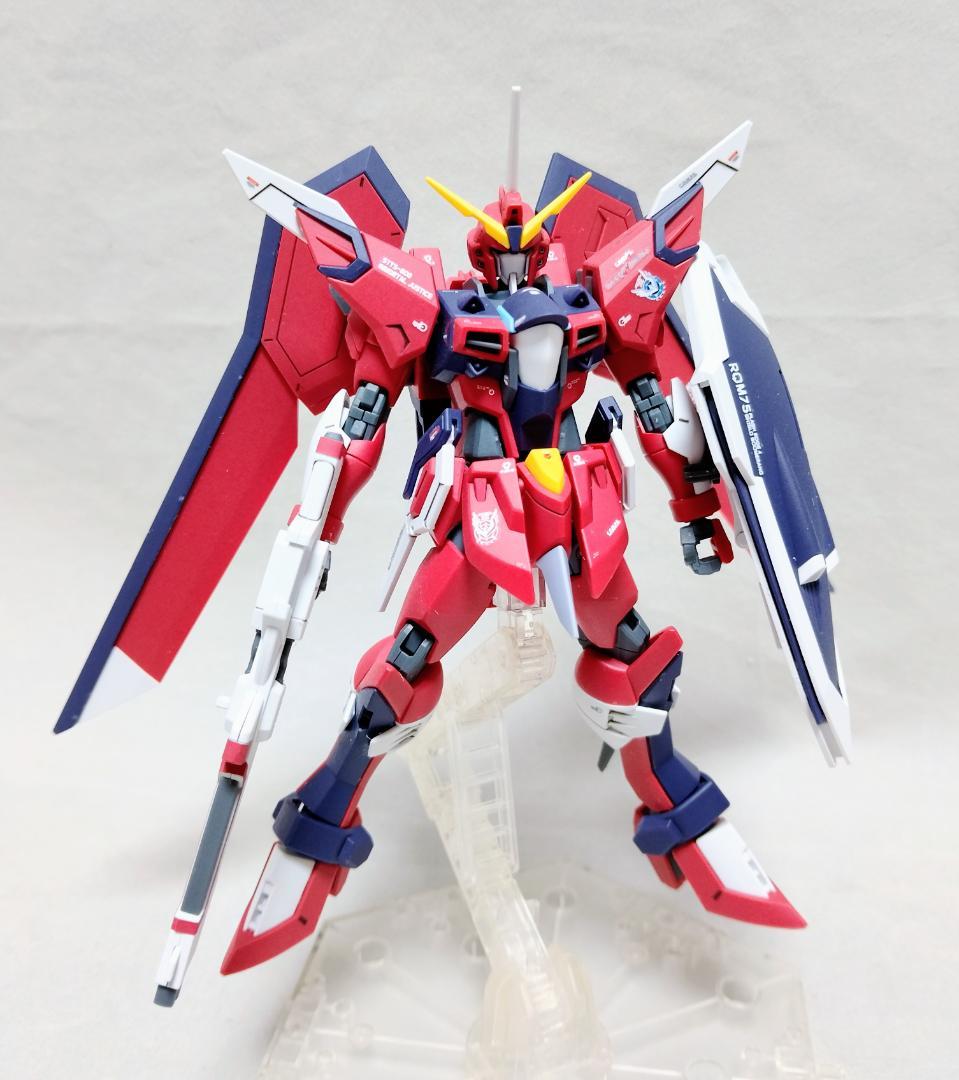 完成品 HG 1/144 イモータルジャスティスガンダム 組立て済 ジャンク