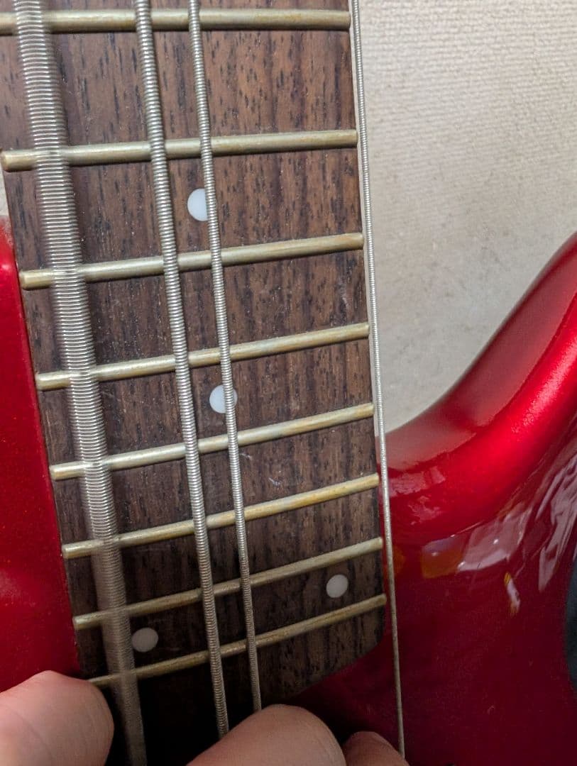 定価54000円 アクティブ Ibanez SR300 3バンドEQ CA 赤