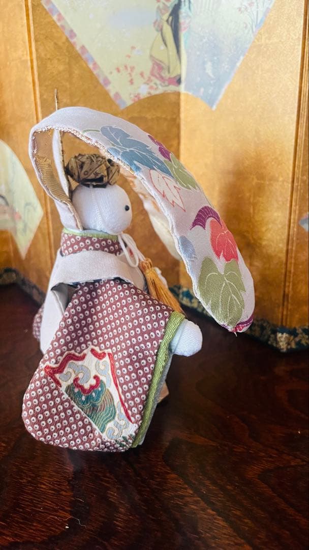 チロルパンになります！ ご連絡用　着物うさぎお姫様人形 王子様うさぎさん