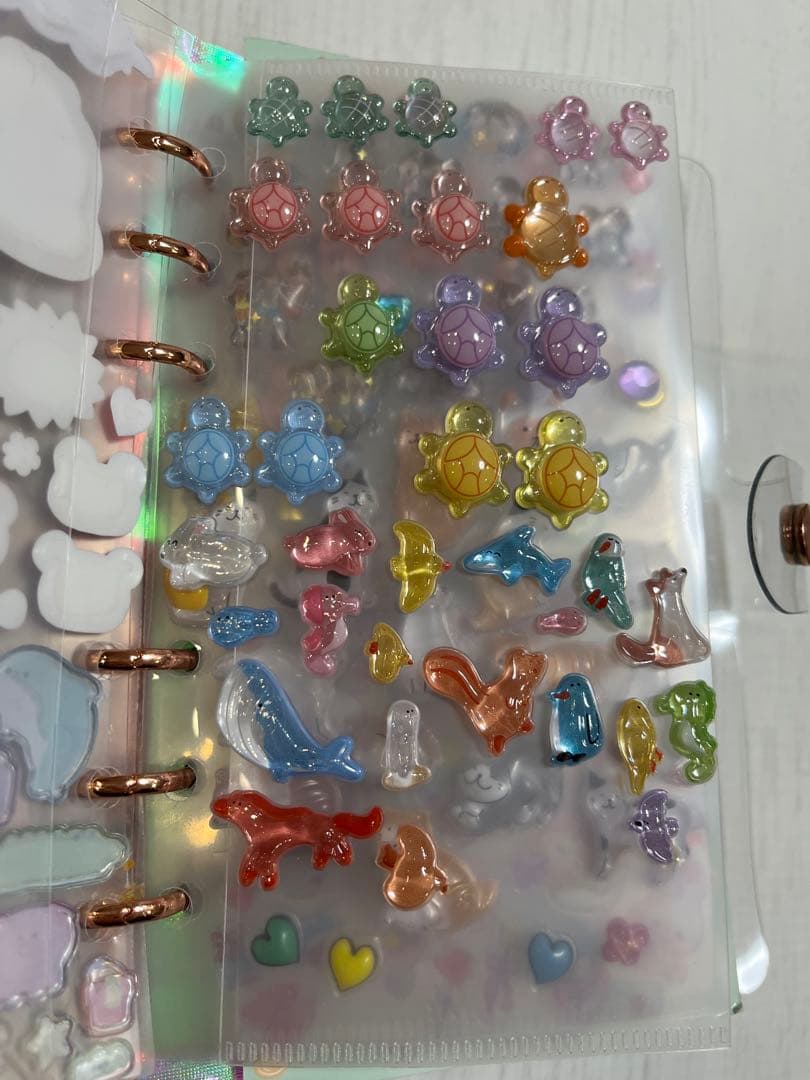 シール帳　完成品　ボンボンドロップシール　ディズニー　サンリオ　平成レトロ