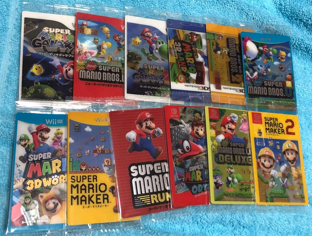 スーパーマリオブラザーズ ウエハース カード 22種コンプ