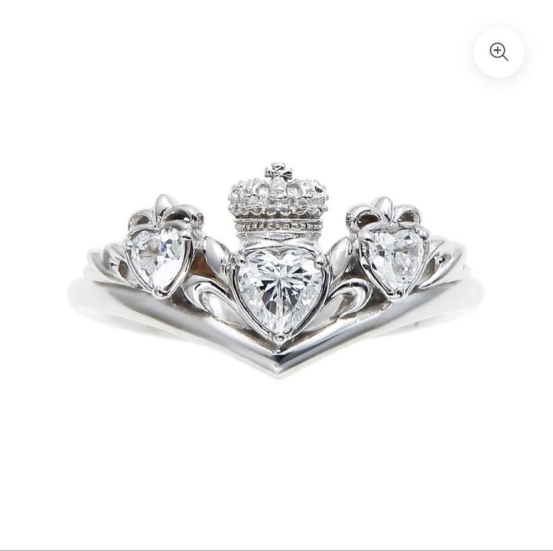 JUSTIN DAVIS ジャスティンデイビス　プリンセスハートリング　指輪