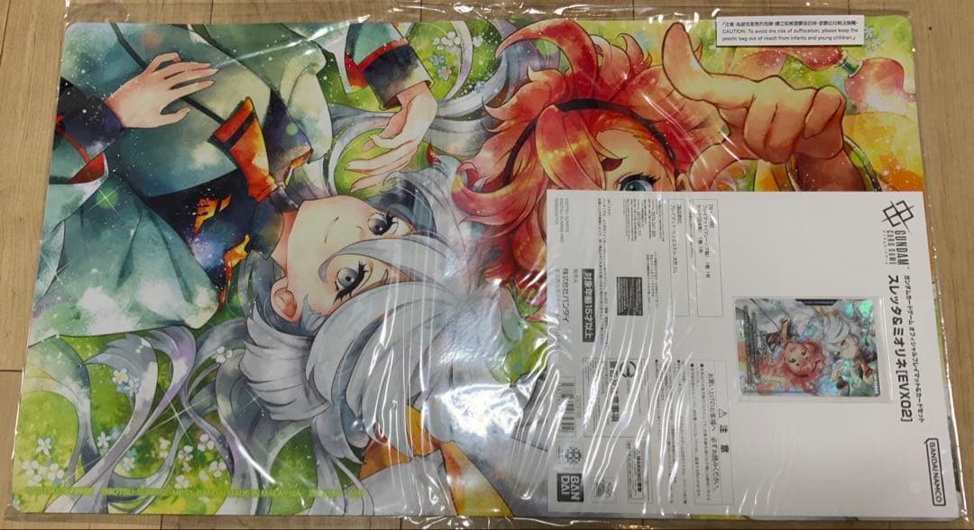 ガンダムカードゲーム スレッタ＆ミオリネ プレイマット カードセット 25-26