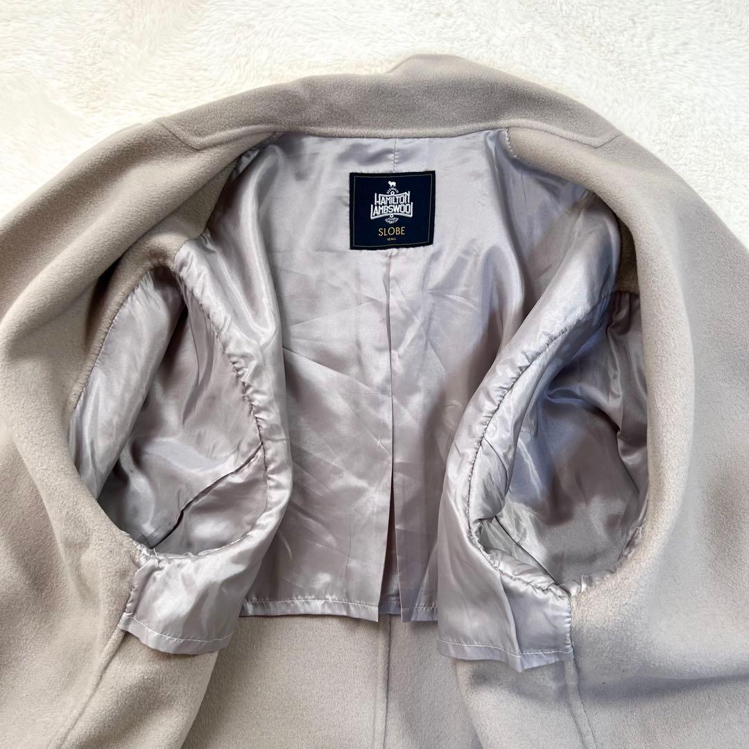 人気✨スローブイエナ ハミルトン ダブルフェイス チェスターコート ベージュ