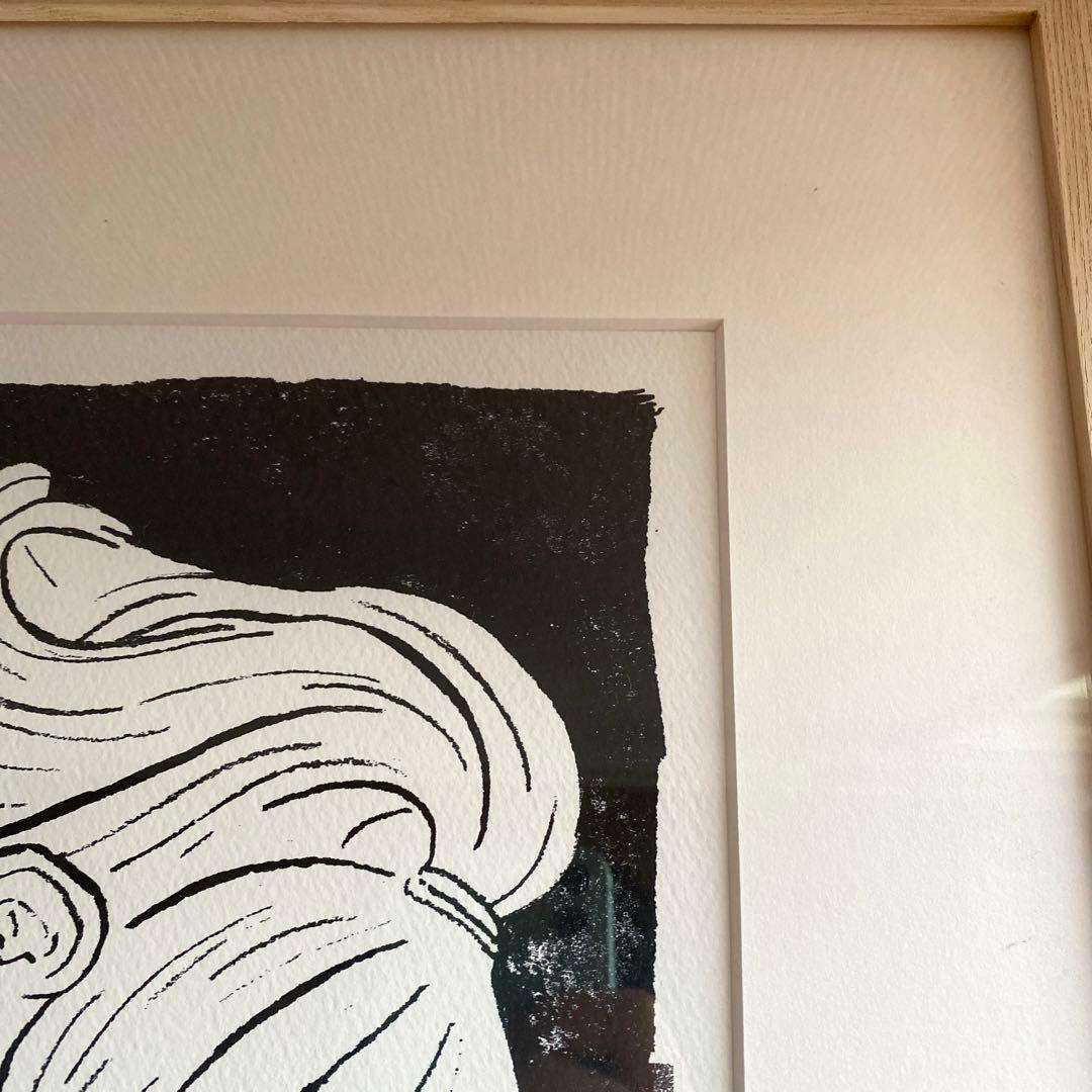 森泉岳土 夢見るふたり ED15 直筆サイン ジクレー作品 リトグラフ