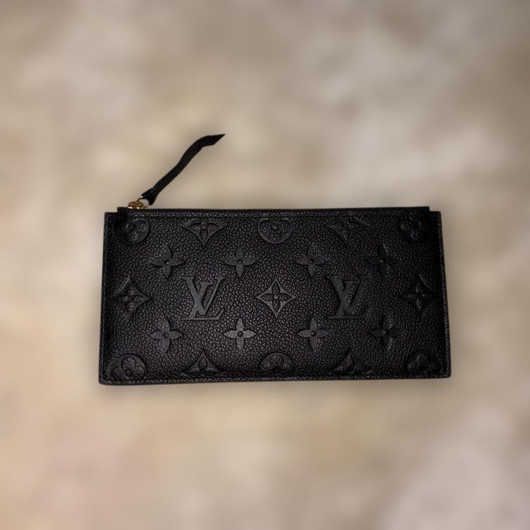 Louis Vuitton ブラック アンプラント モノグラム ポーチ