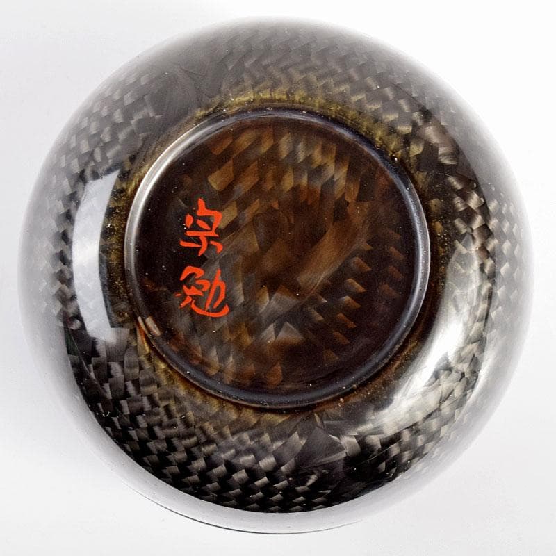 茶道具　漆塗　小松本宗勉作　炭素繊維棗 七夕　共箱　M　R4890