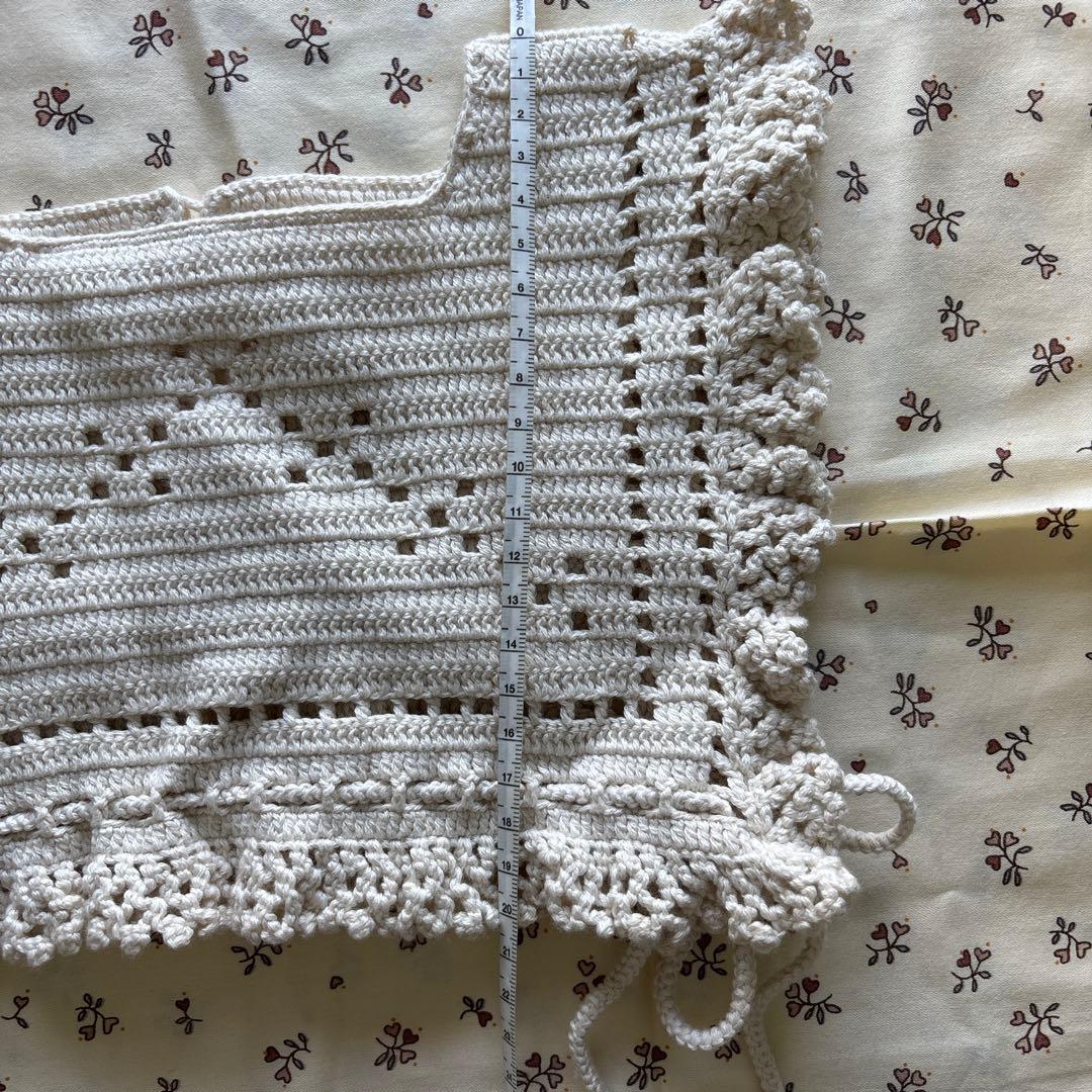 SOOR PLOOM つけ襟ベスト　アイボリー