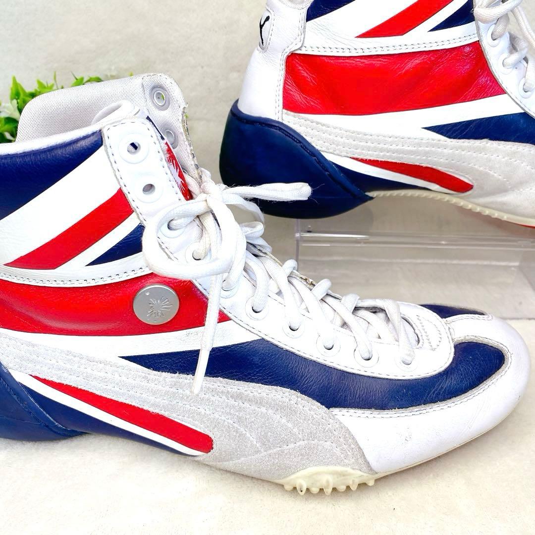プーマ　ミハラヤスヒロ　ユニオンジャック スエードレザー ハイカットスニーカー